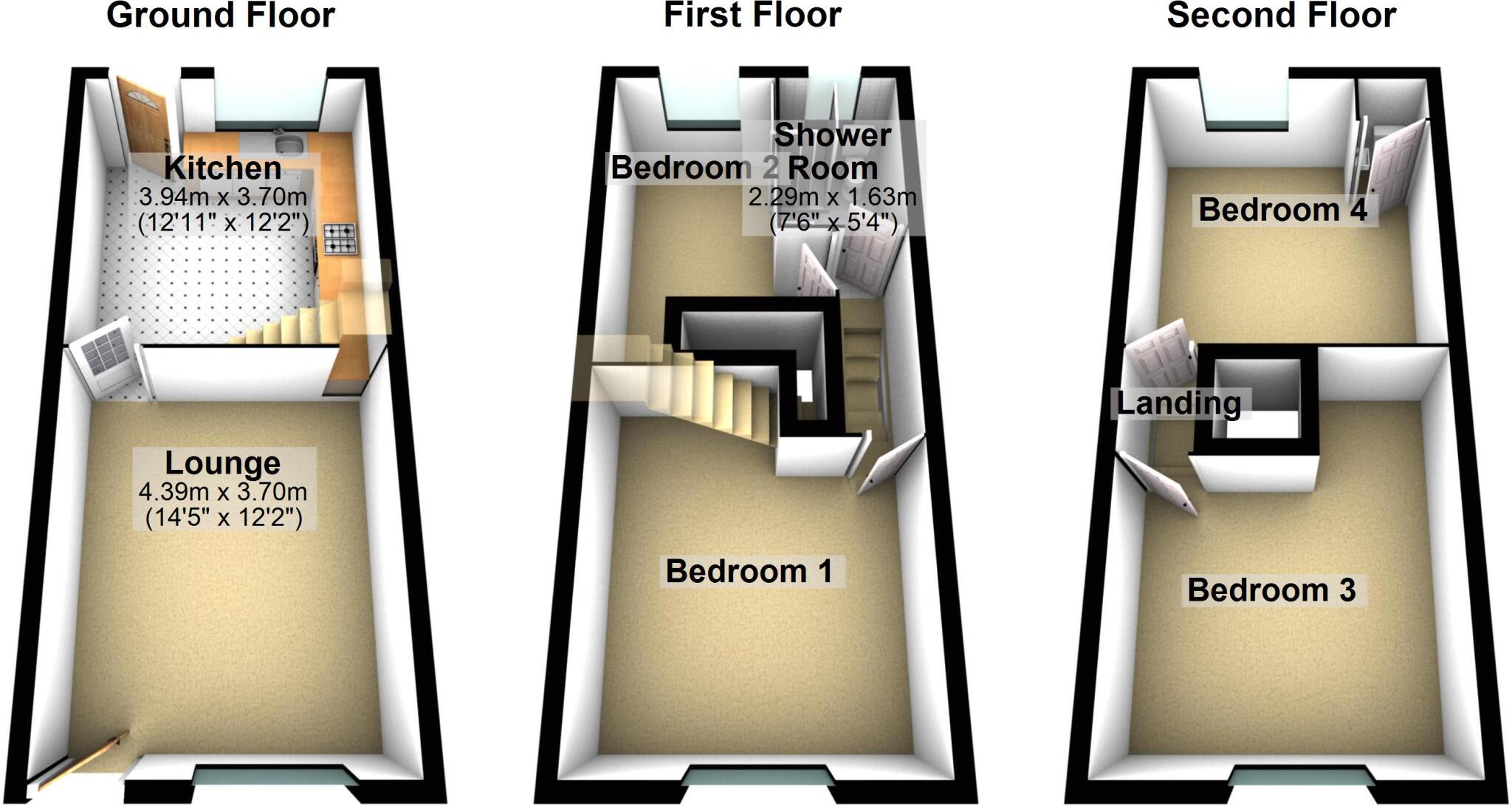 Halliwell Road, Halliwell, Bolton floorplan