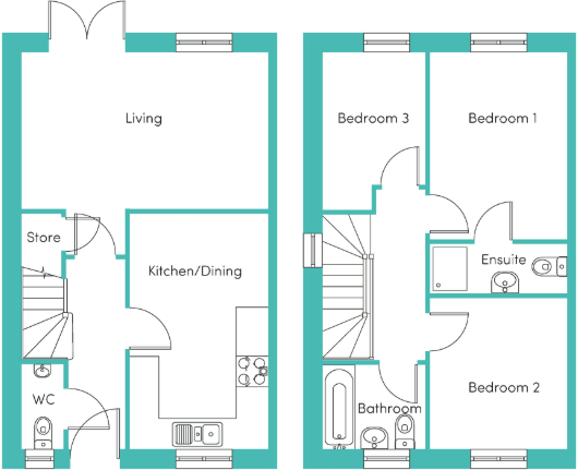Marsh Way, County Durham, DL14 floorplan