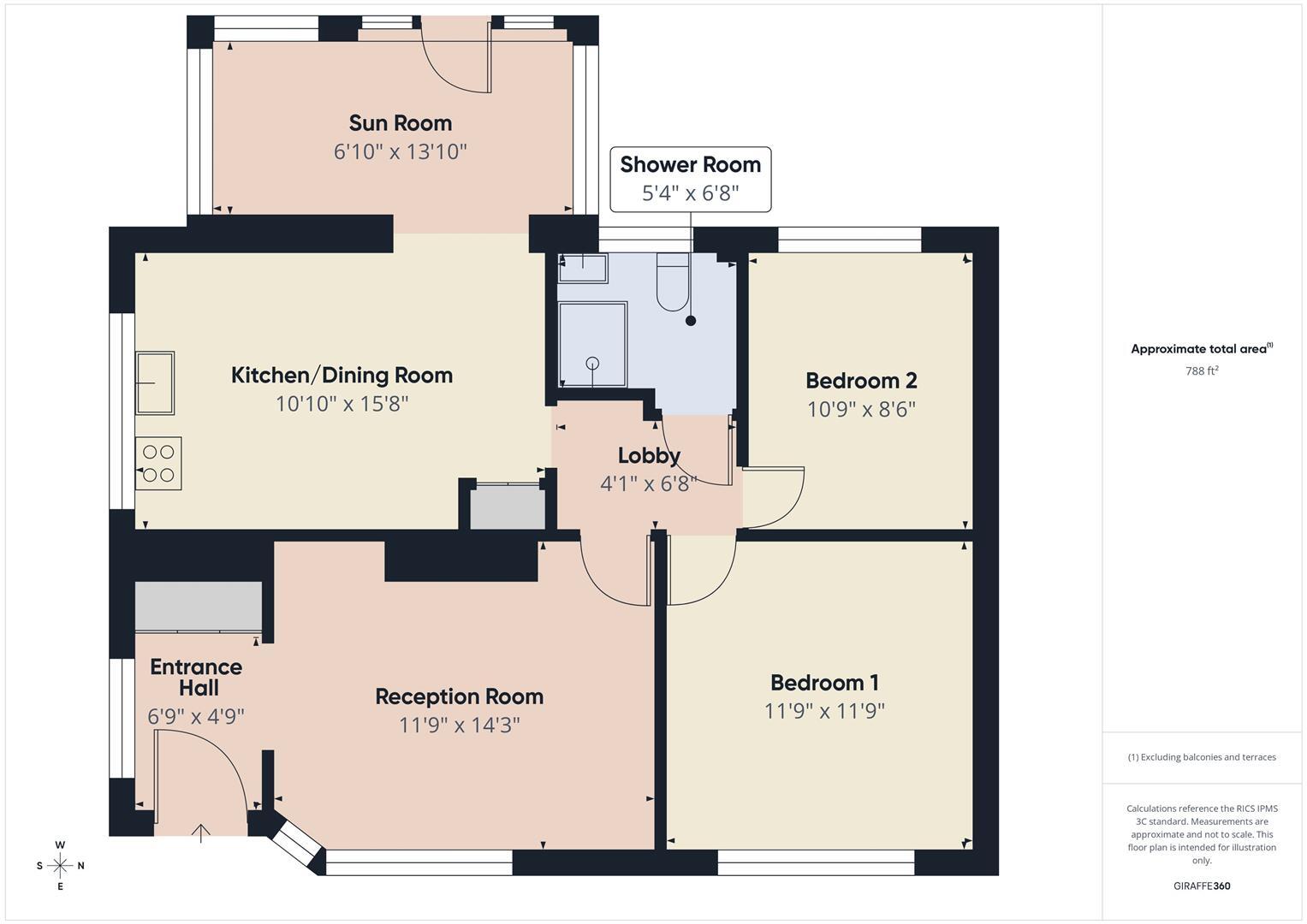 Ancaster Avenue, Chapel St. Leonards, Skegness floorplan