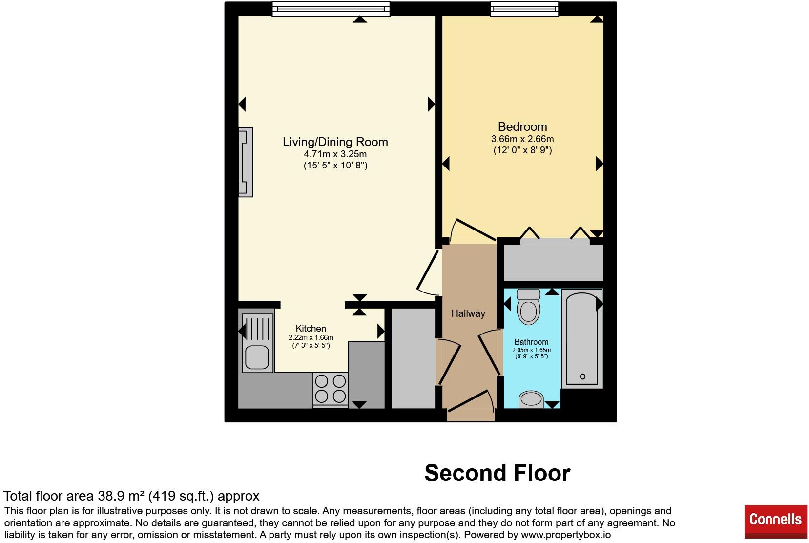 Linkfield Lane, Redhill floorplan