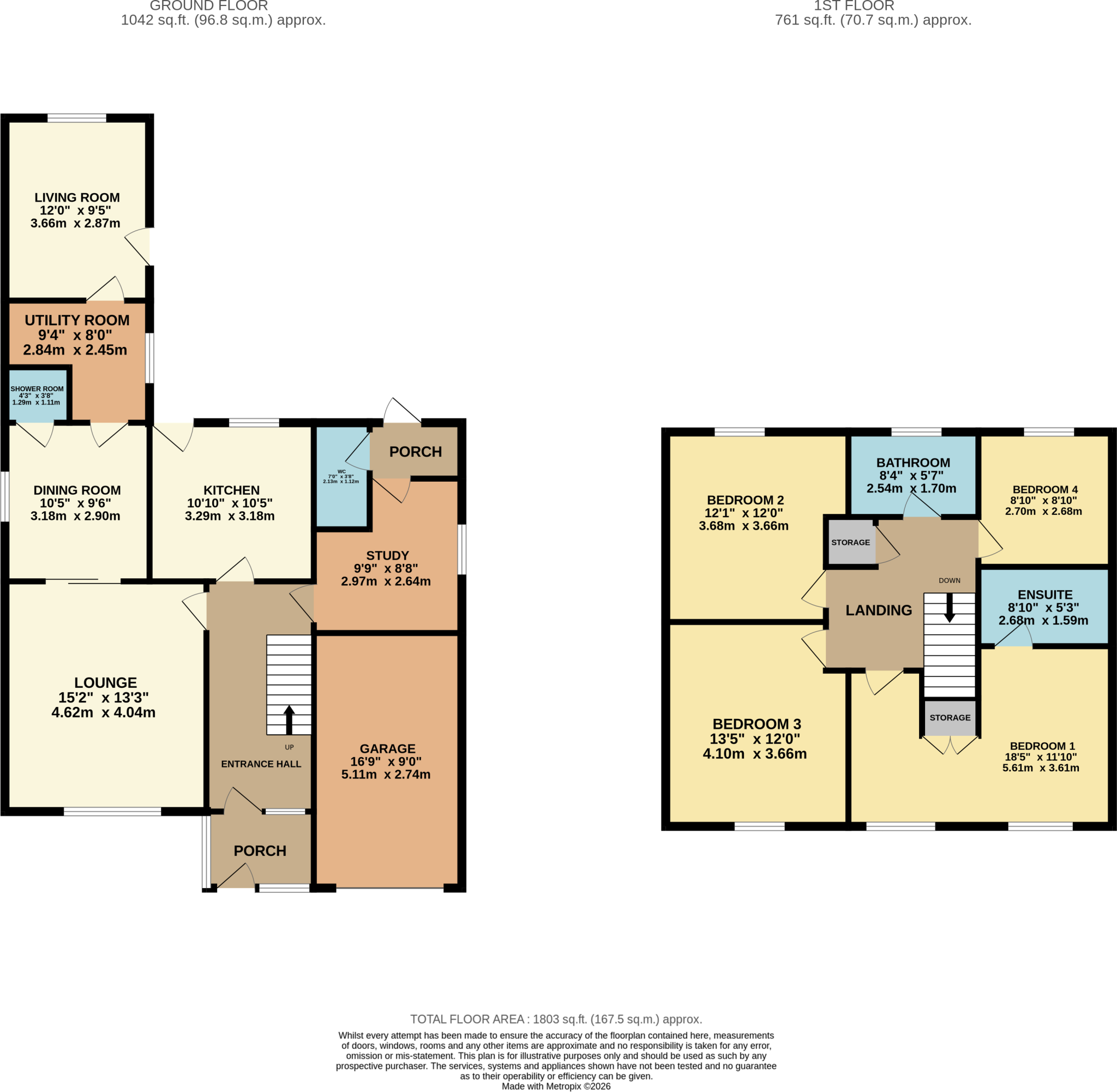 Darnhall School Lane, Winsford floorplan