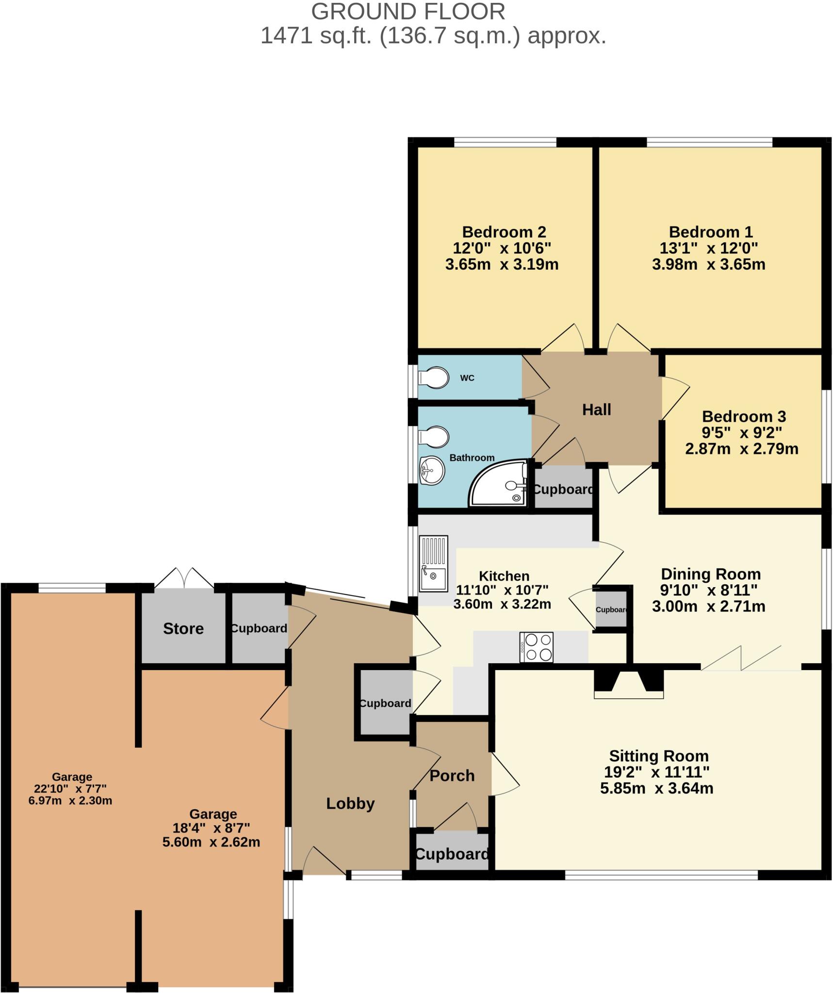 Pinewood Road, Highcliffe, Christchurch, Dorset, BH23 floorplan