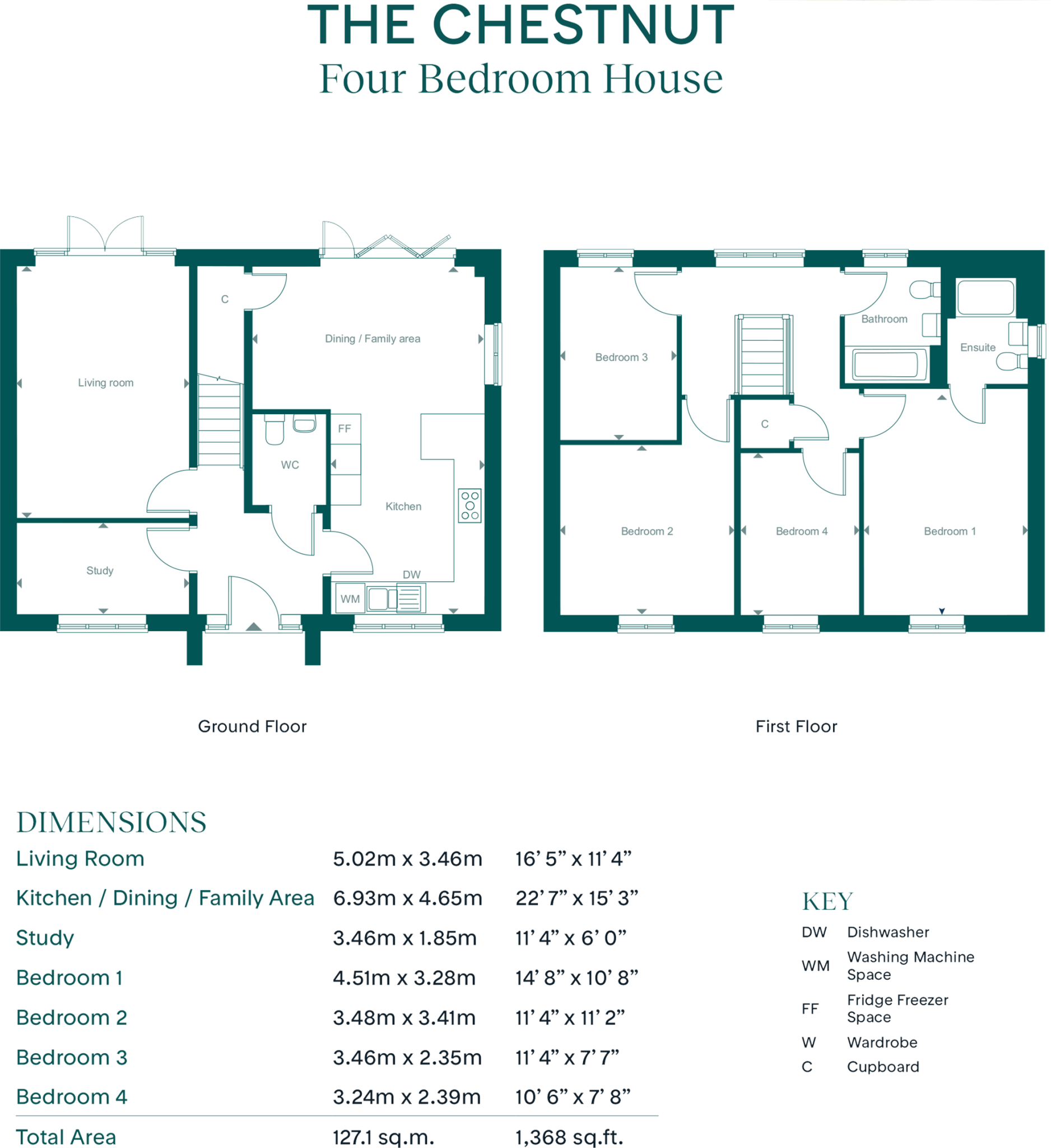 Leaf Living at Stortford Fields, Bishop CM23 floorplan