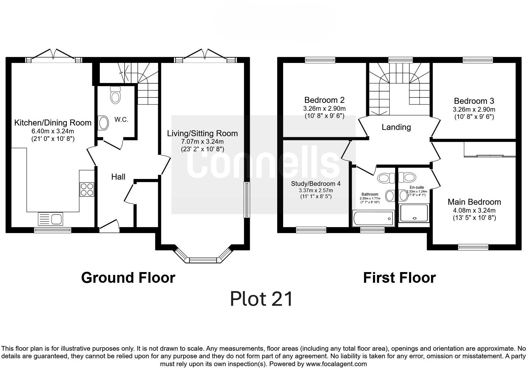 Devitt Drive, Crossways, Dorchester floorplan