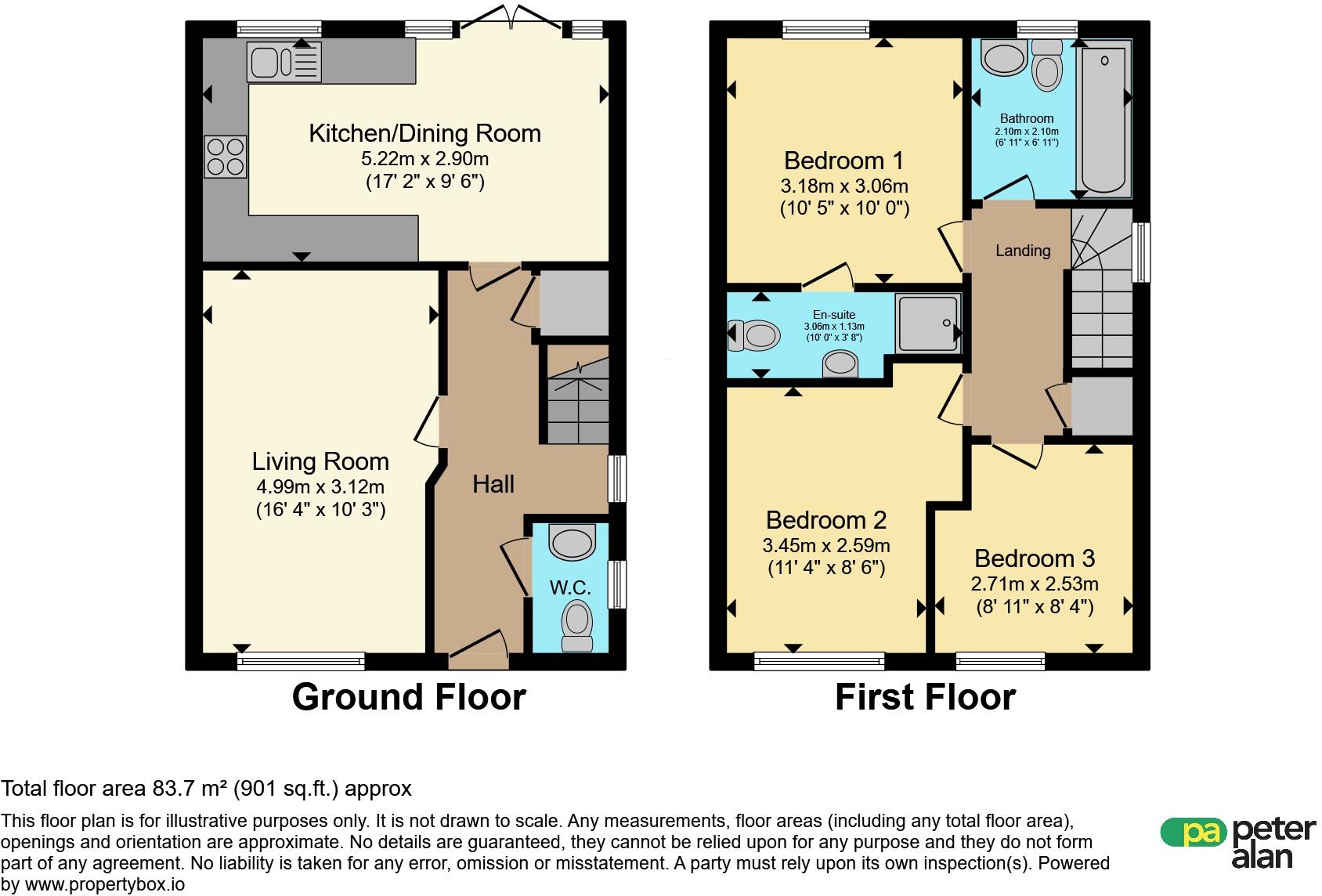Heron Walk, Merthyr Vale, MERTHYR TYDFIL floorplan