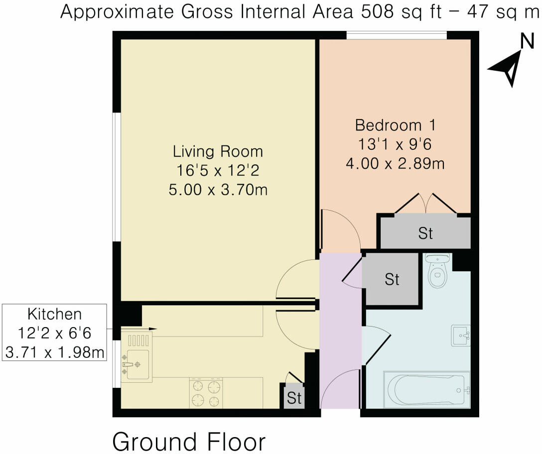 Rowan Close, London, W5 floorplan