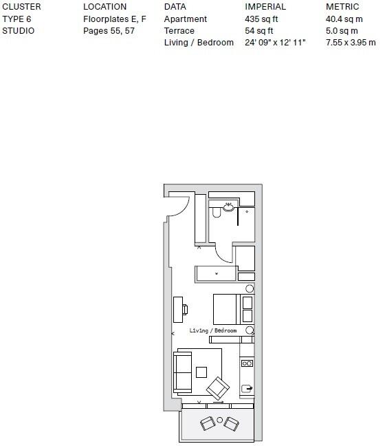  1 Park Drive, London, E14 floorplan