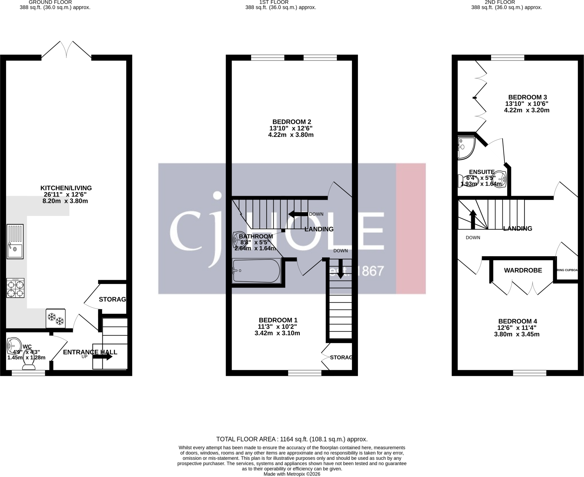 Wordsworth Road, Horfield, Bristol, BS7 floorplan