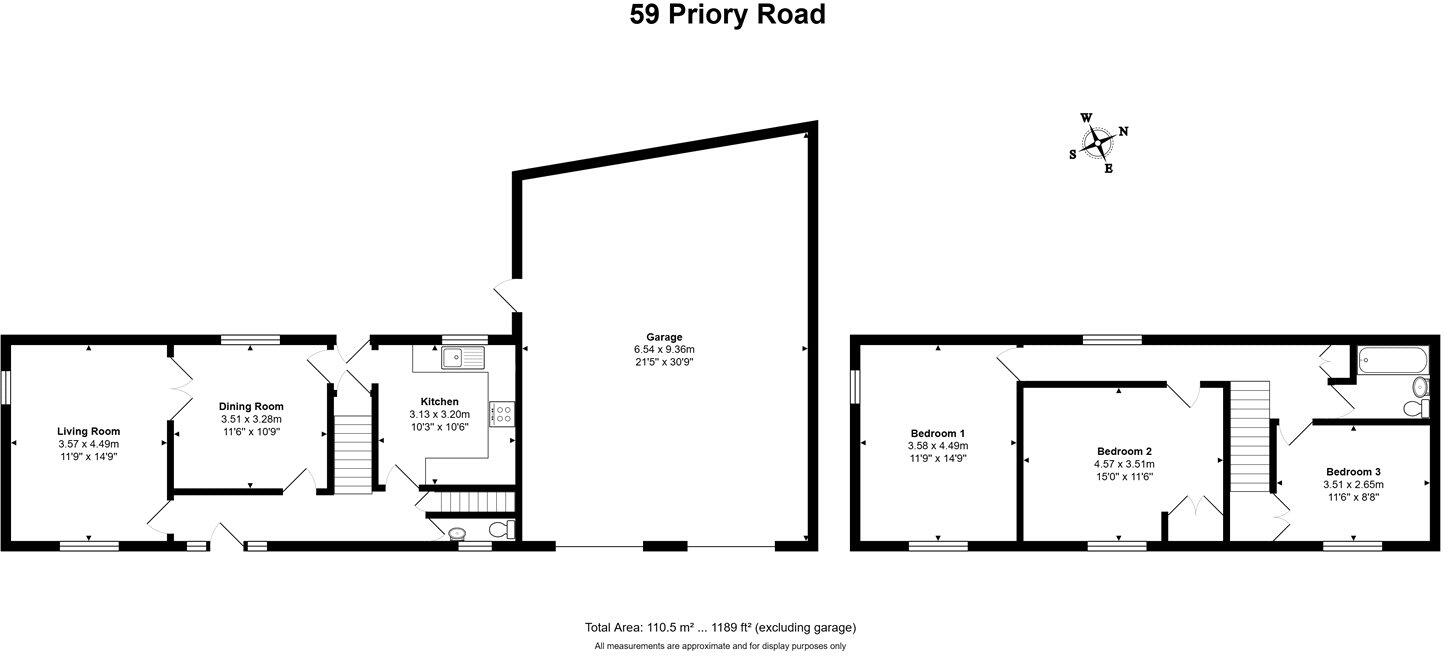 Priory Road, Newbury, Berkshire, RG14 floorplan