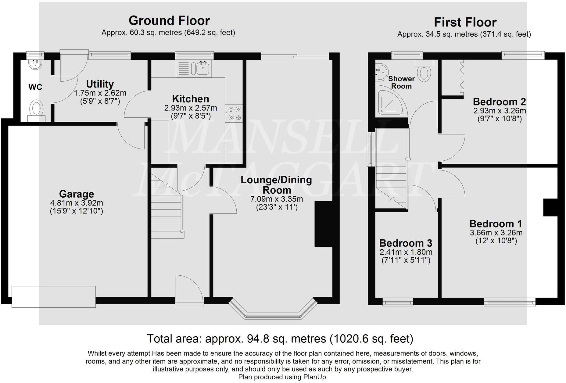 Akehurst Close, Copthorne, RH10 floorplan