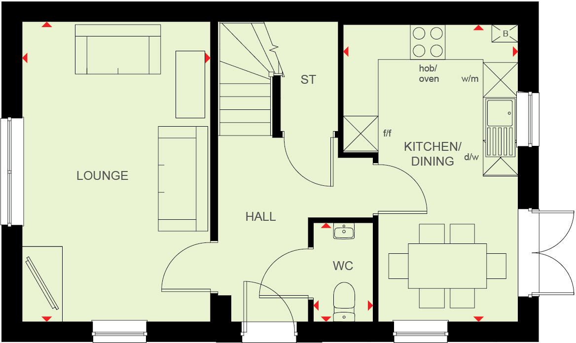 Rattle Road, 
Westham, 
East Sussex, 
BN24 5DP floorplan
