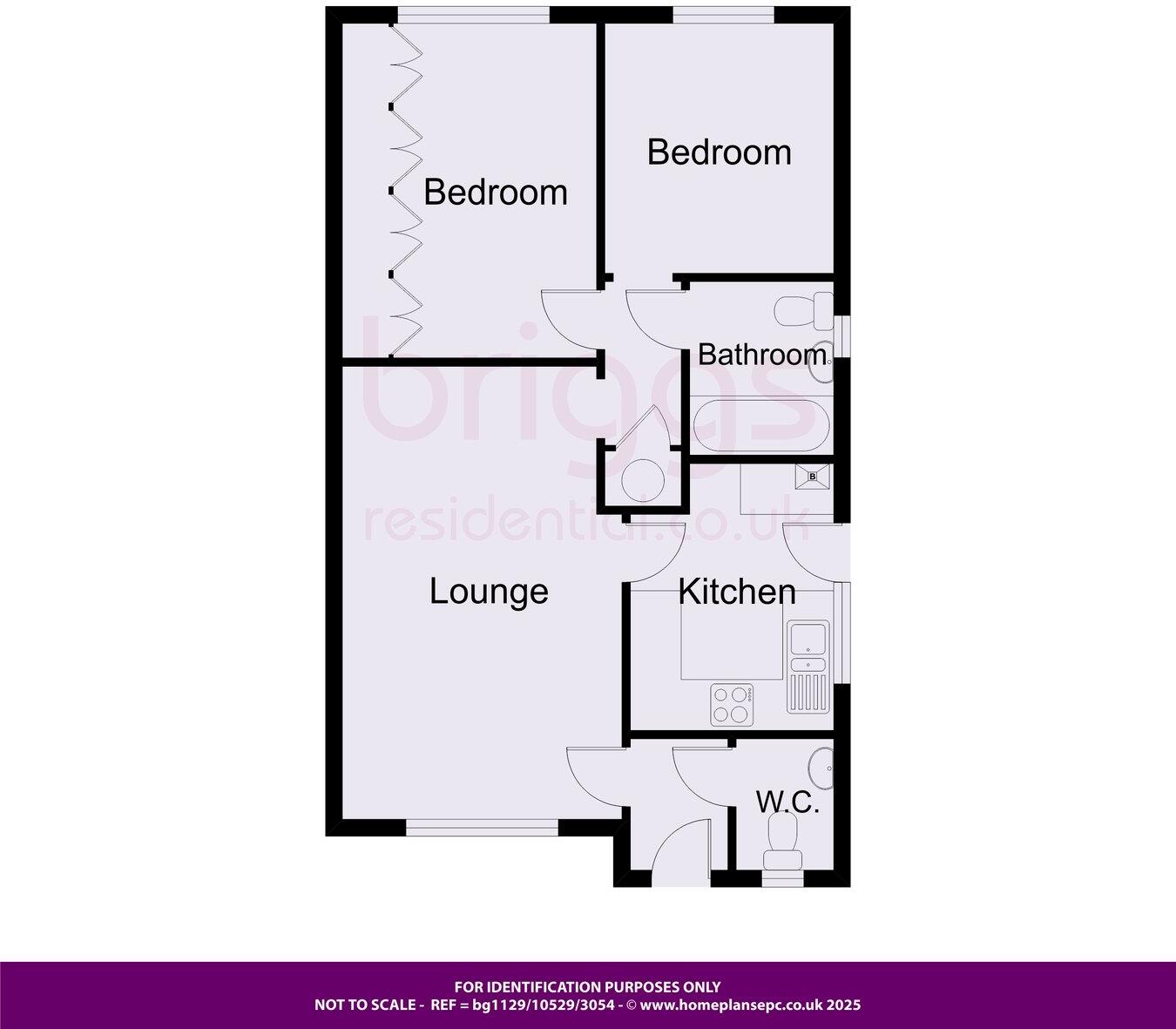 Courtfields, Market Deeping, PE6 floorplan