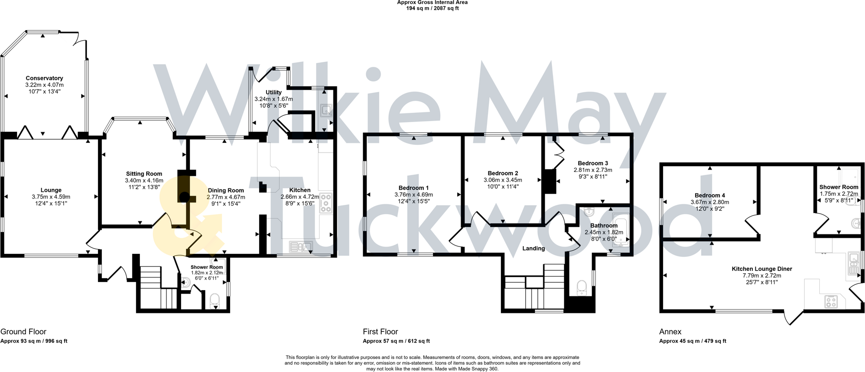 Parkhouse Road, Minehead floorplan