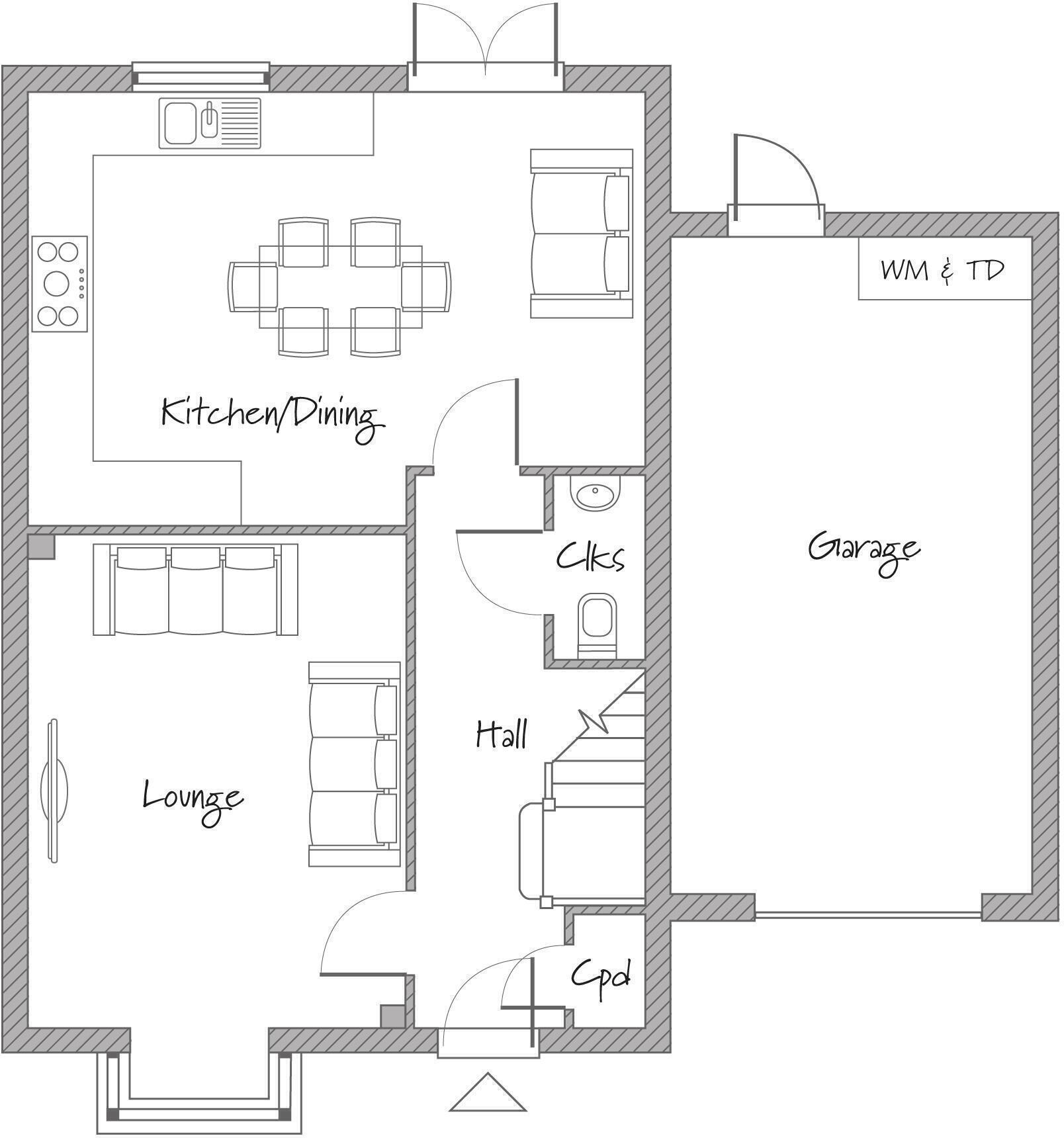 Portus Lane, 
Dunholme, 
Lincoln, 
Lincolnshire, 
LN2 3TA floorplan