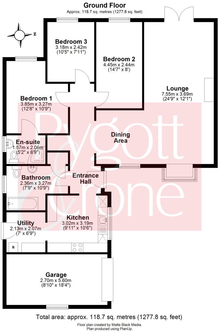 Hagnaby Road, Stickford, Boston, Lincolnshire, PE22 floorplan