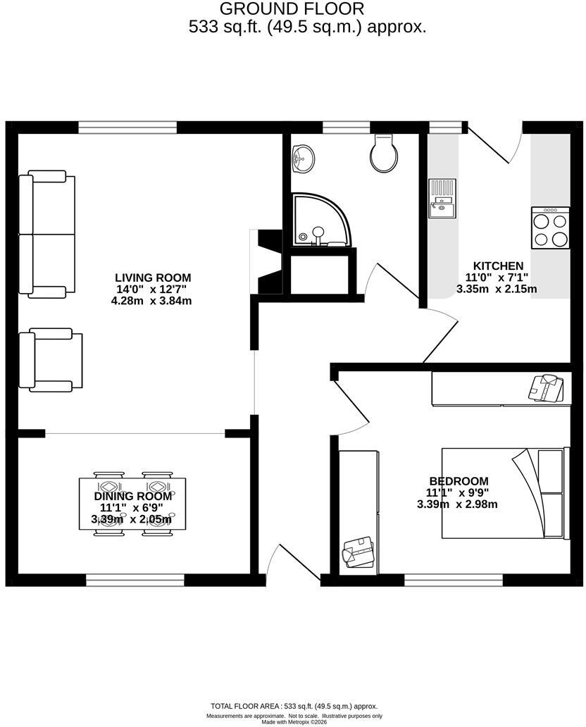 Stocks Lane, Kelvedon Hatch, Brentwood floorplan
