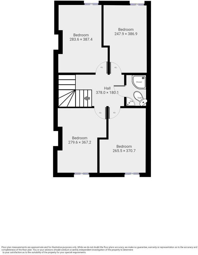 27/28 - St. Nicholas Street - Student House floorplan