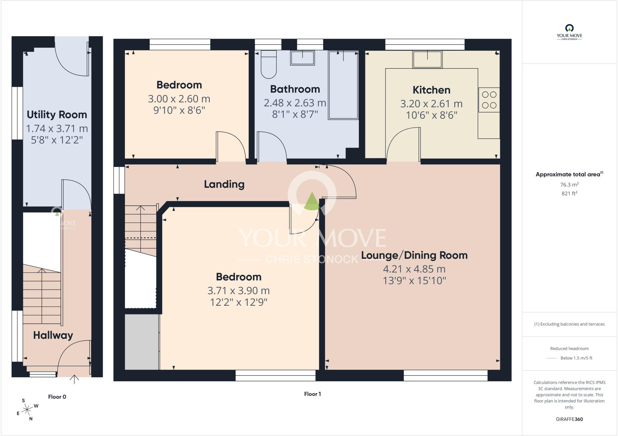 Adderlane Road, Prudhoe, Northumberland, NE42 floorplan