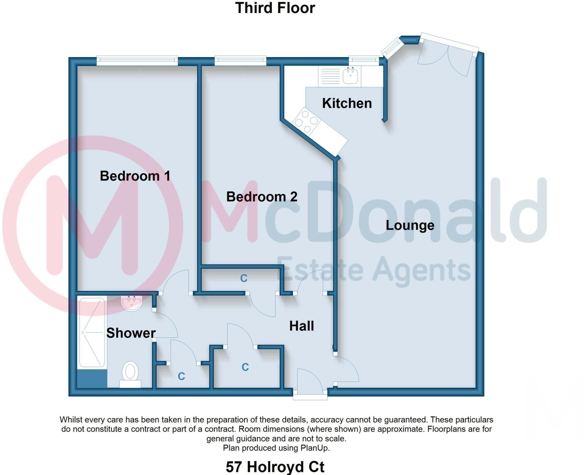 Holroyd Court, Queens Promenade, Bispham floorplan