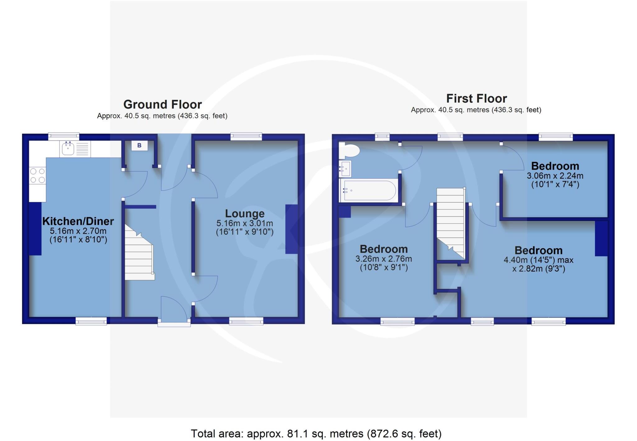 Tomouth Crescent, Appledore floorplan