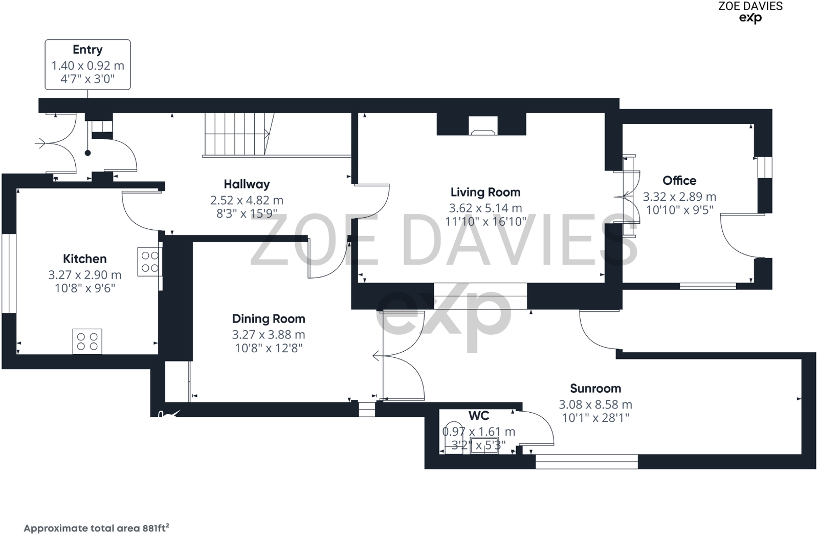 High Street, Kington, HR5 floorplan