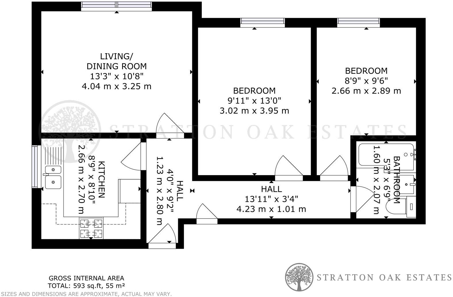 Meyrick Park Crescent, Bournemouth floorplan