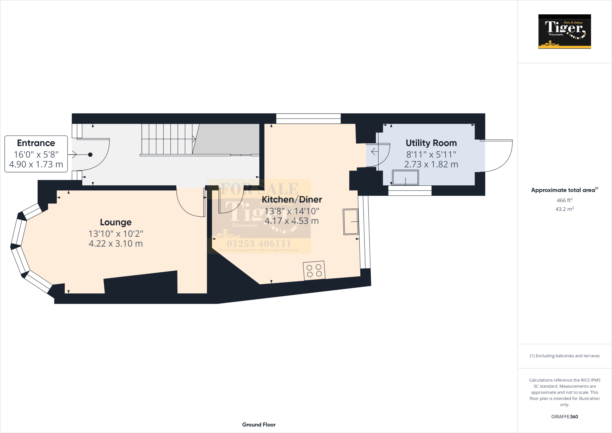Salisbury Road, Blackpool floorplan