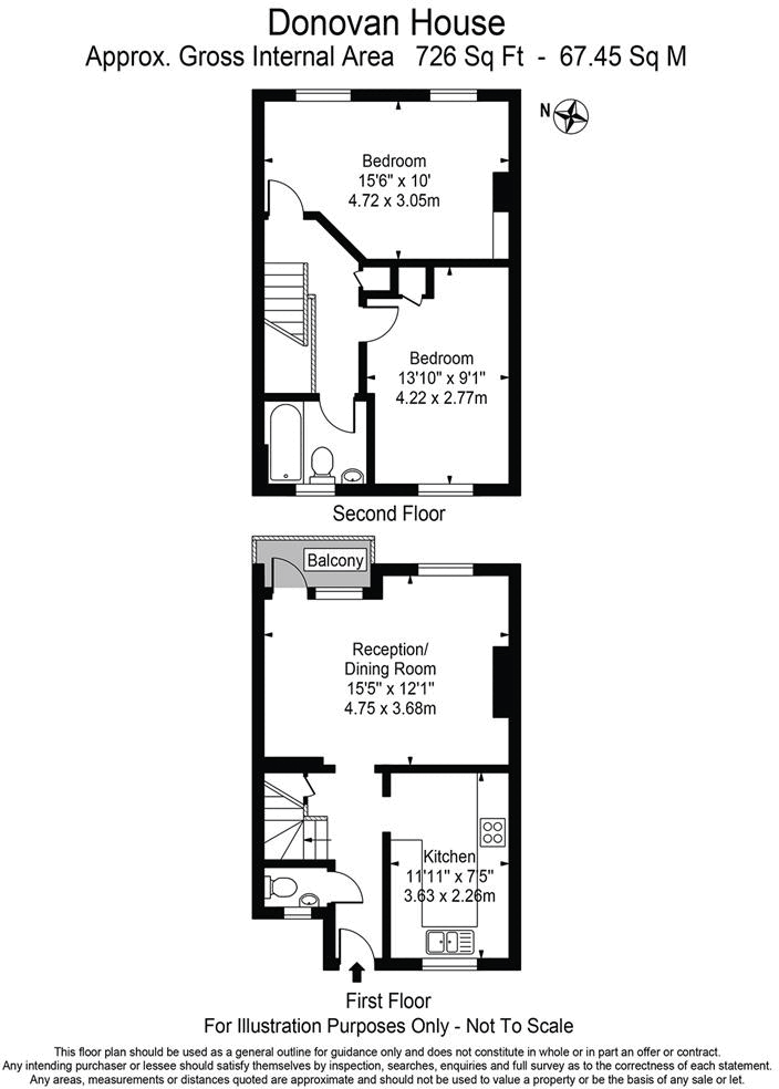 Cable Street, London floorplan