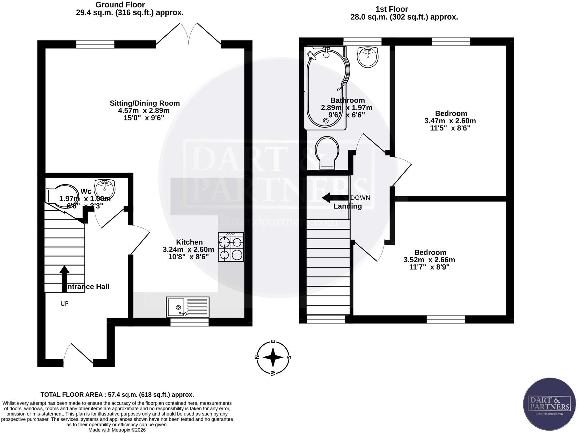 Fourth Avenue, Teignmouth, TQ14 floorplan
