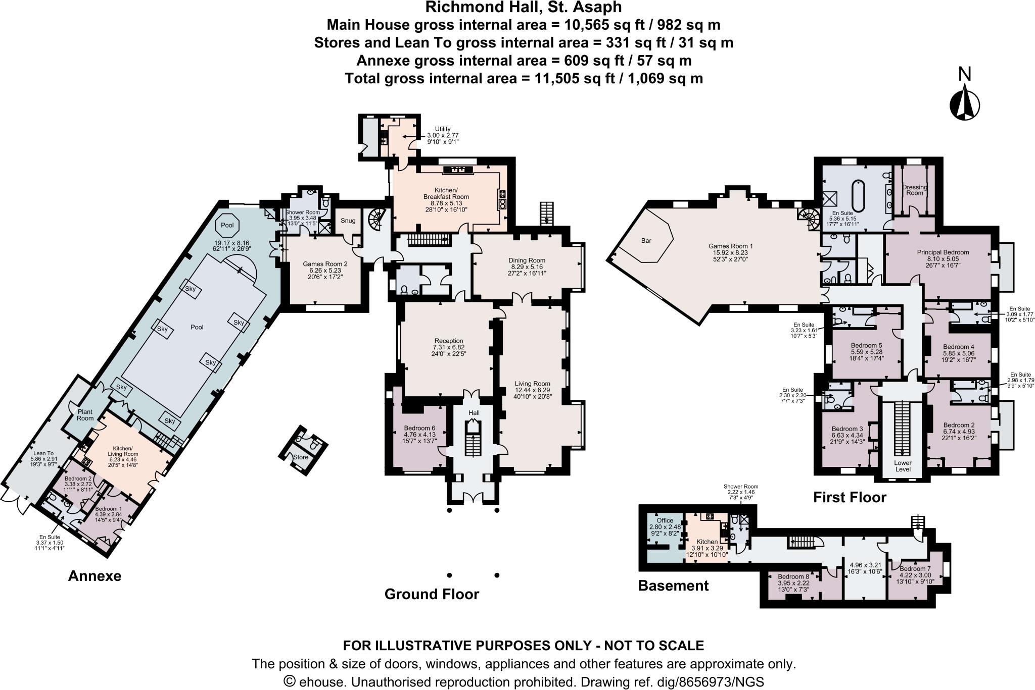 Chester Street, St. Asaph, Denbighshire, LL17 floorplan