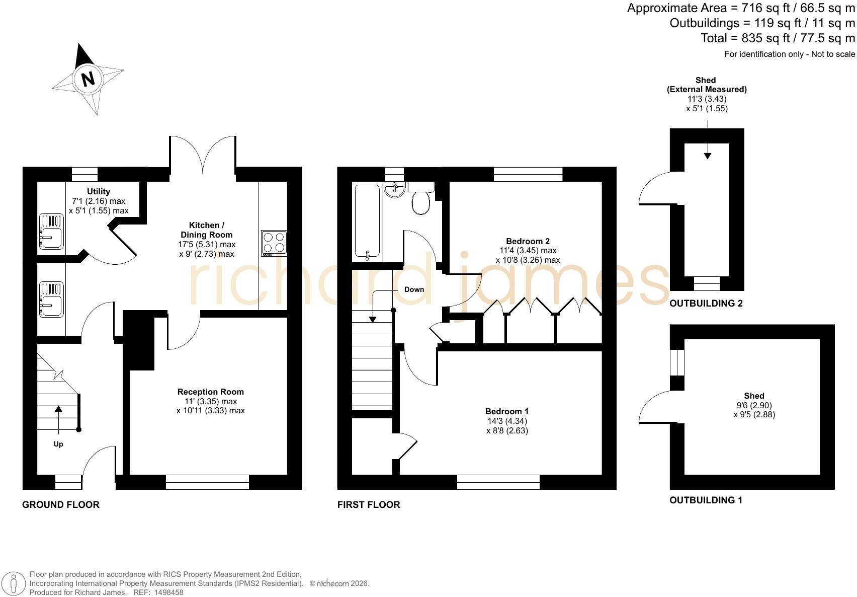 Pound Close, Lyneham, SN15 floorplan