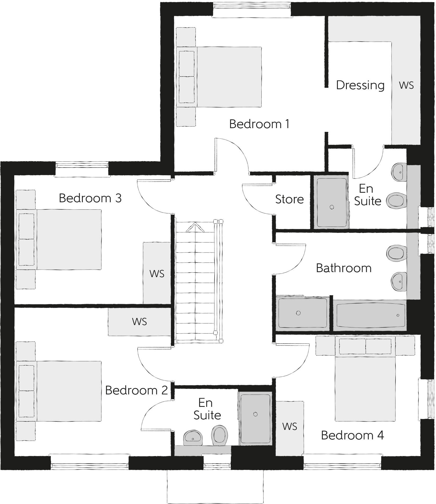 Oundle Road, Peterborough, 
PE7 3UP floorplan