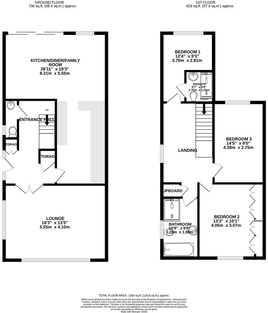 Ashford Close North, Croesyceiliog, Cwmbran floorplan