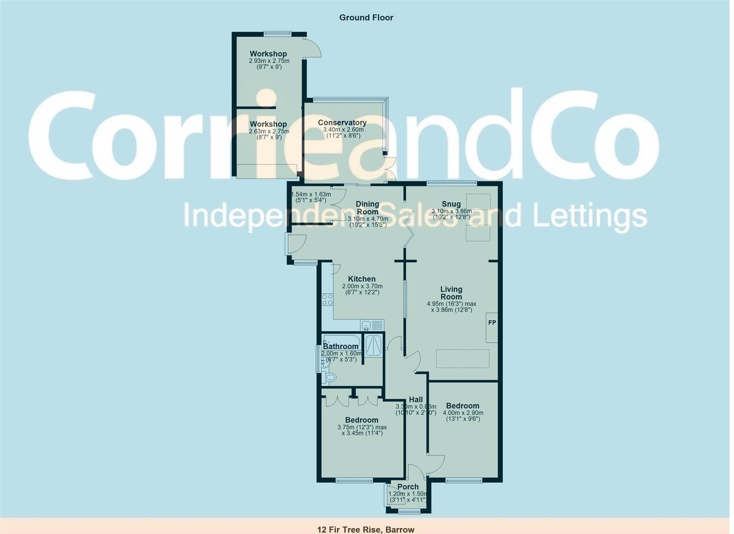 Fir Tree Rise, Barrow-In-Furness floorplan