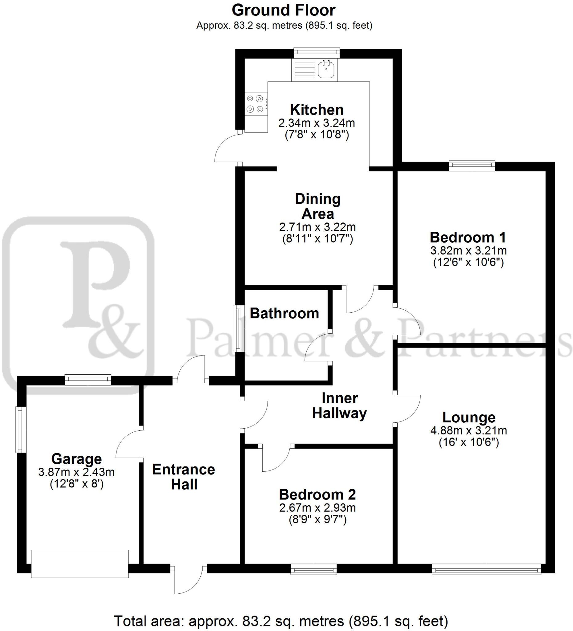 Pauls Crescent, Elmstead, Colchester, Essex, CO7 floorplan