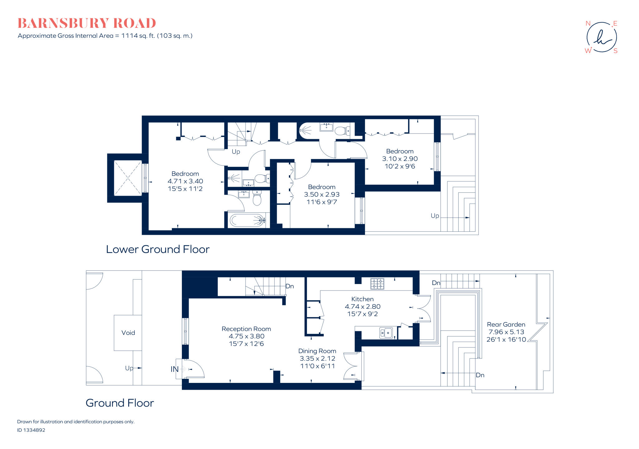 Barnsbury Road London N1 floorplan