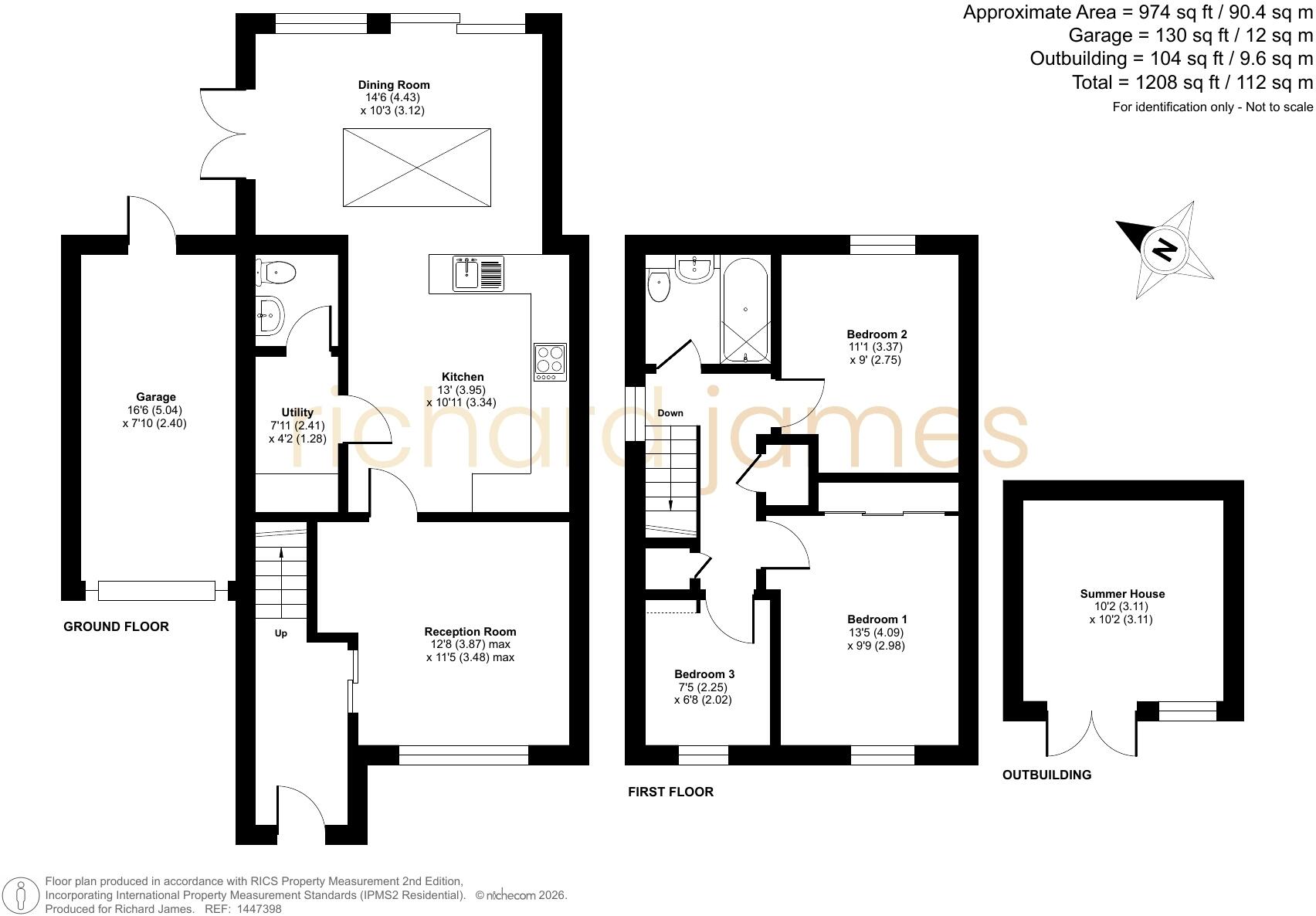 Sandgate, Stratton St Margaret, Swindon, SN3 floorplan