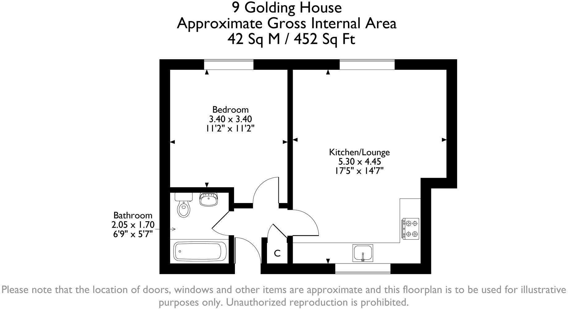 Henry Avenue, Matlock floorplan