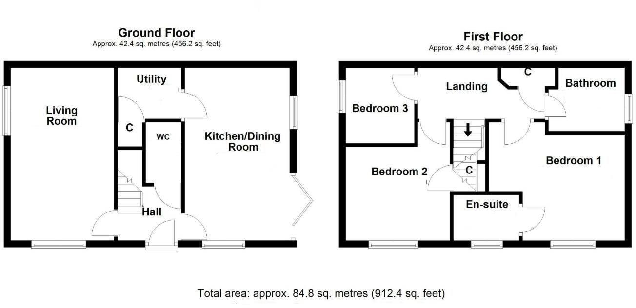 Portland Way, Great Blakenham floorplan