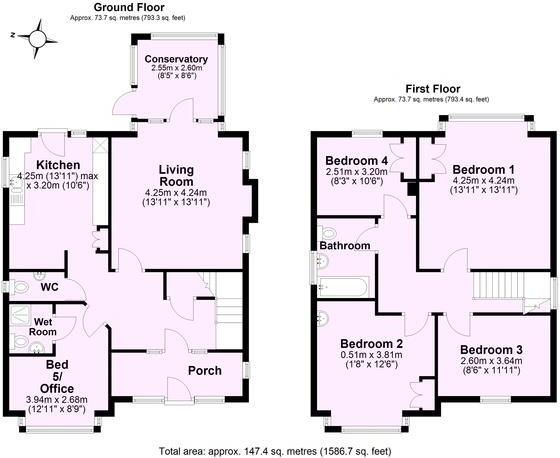 Severus Avenue, York, YO24 4LX floorplan