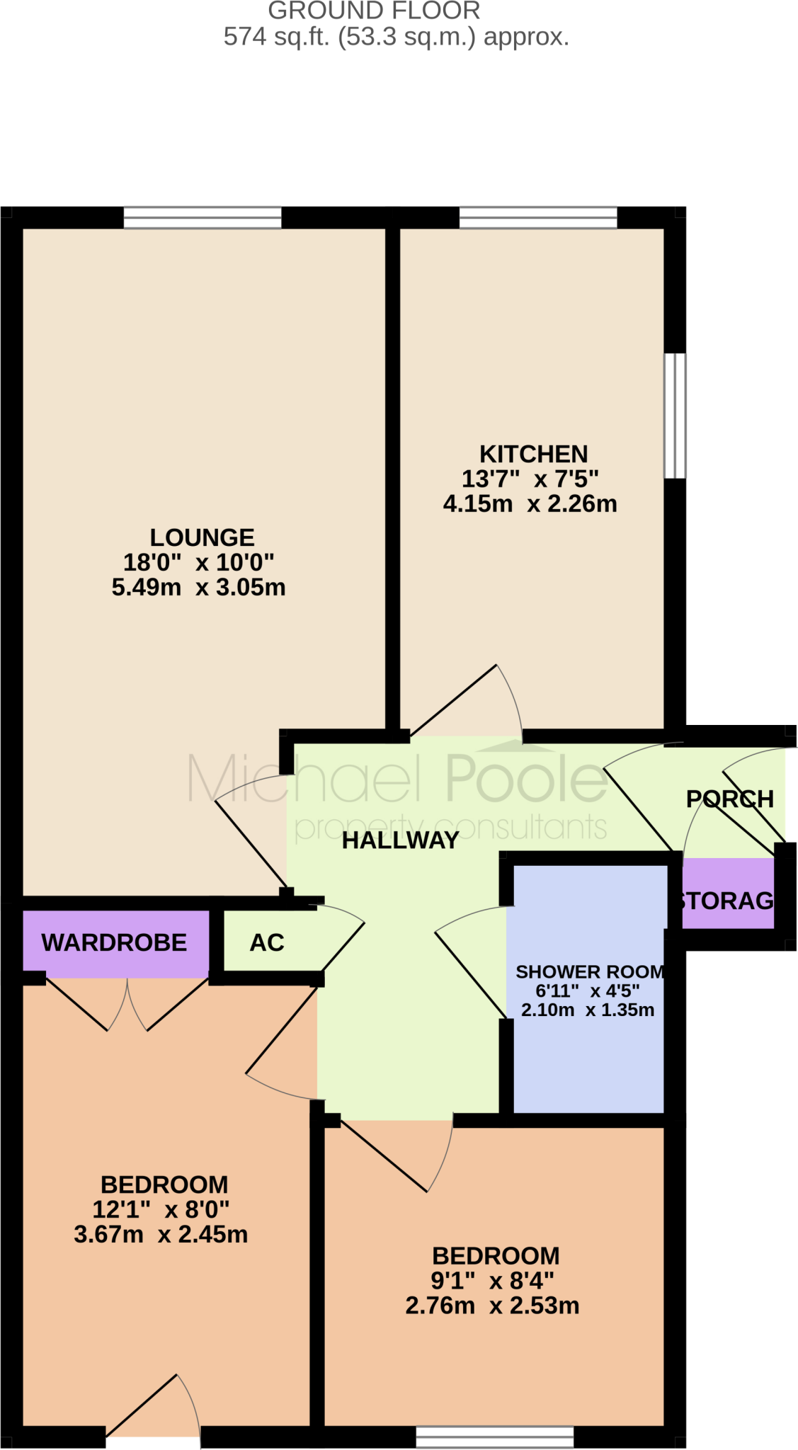 Leahope Court, Thornaby floorplan