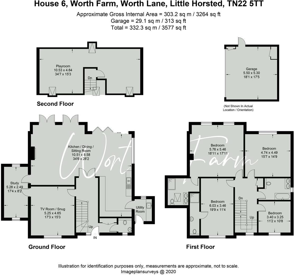 Worth Lane, Little Horsted floorplan