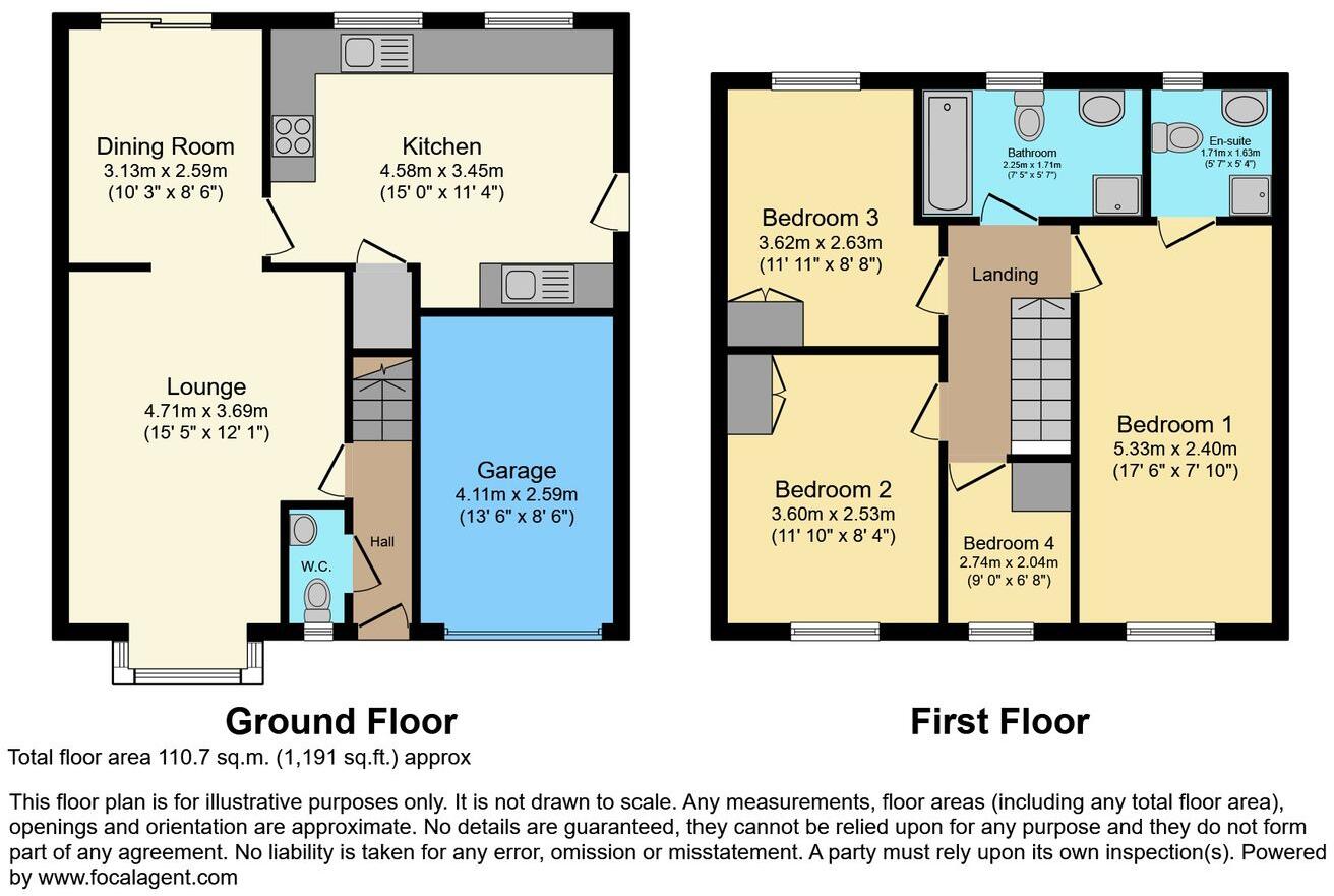 Greenford Close, Nuthall, Nuthall, NG16 floorplan