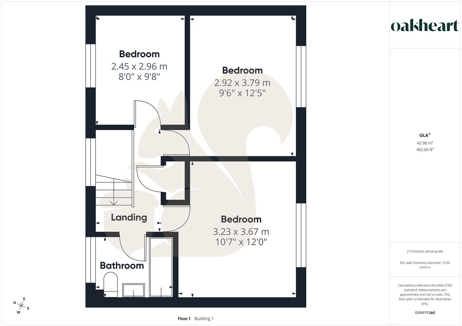 Lowry Way, Stowmarket floorplan