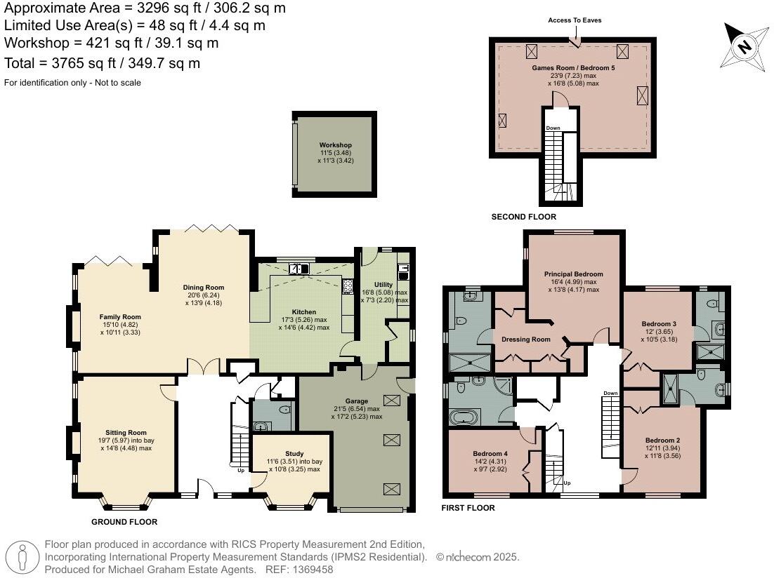Woodside, Aspley Guise, Milton Keynes, Bedfordshire, MK17 floorplan
