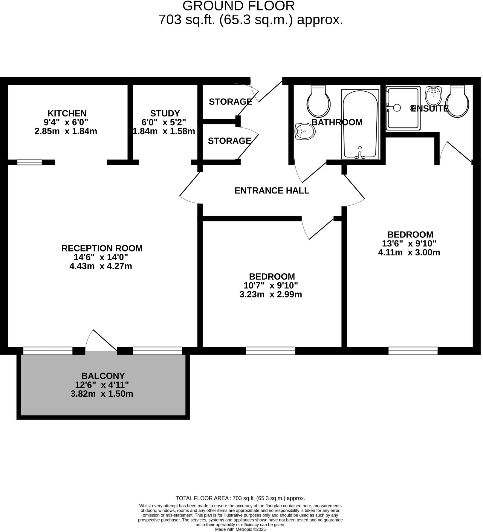 Tonbridge Road, Maidstone, Kent, ME16 floorplan