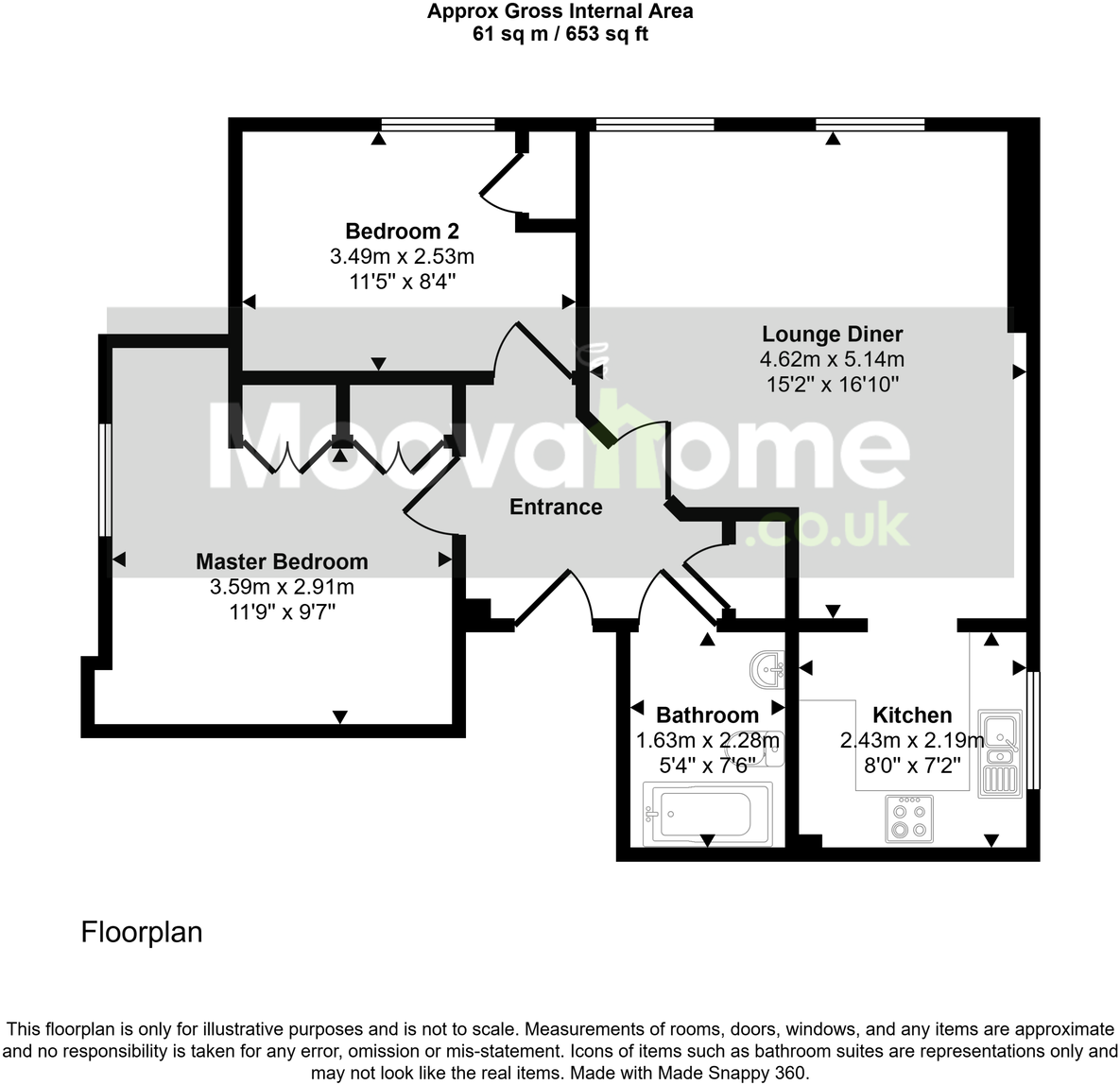 Croft House, Brock End, Old Town, Swindon, Wiltshire, SN1 3HA floorplan