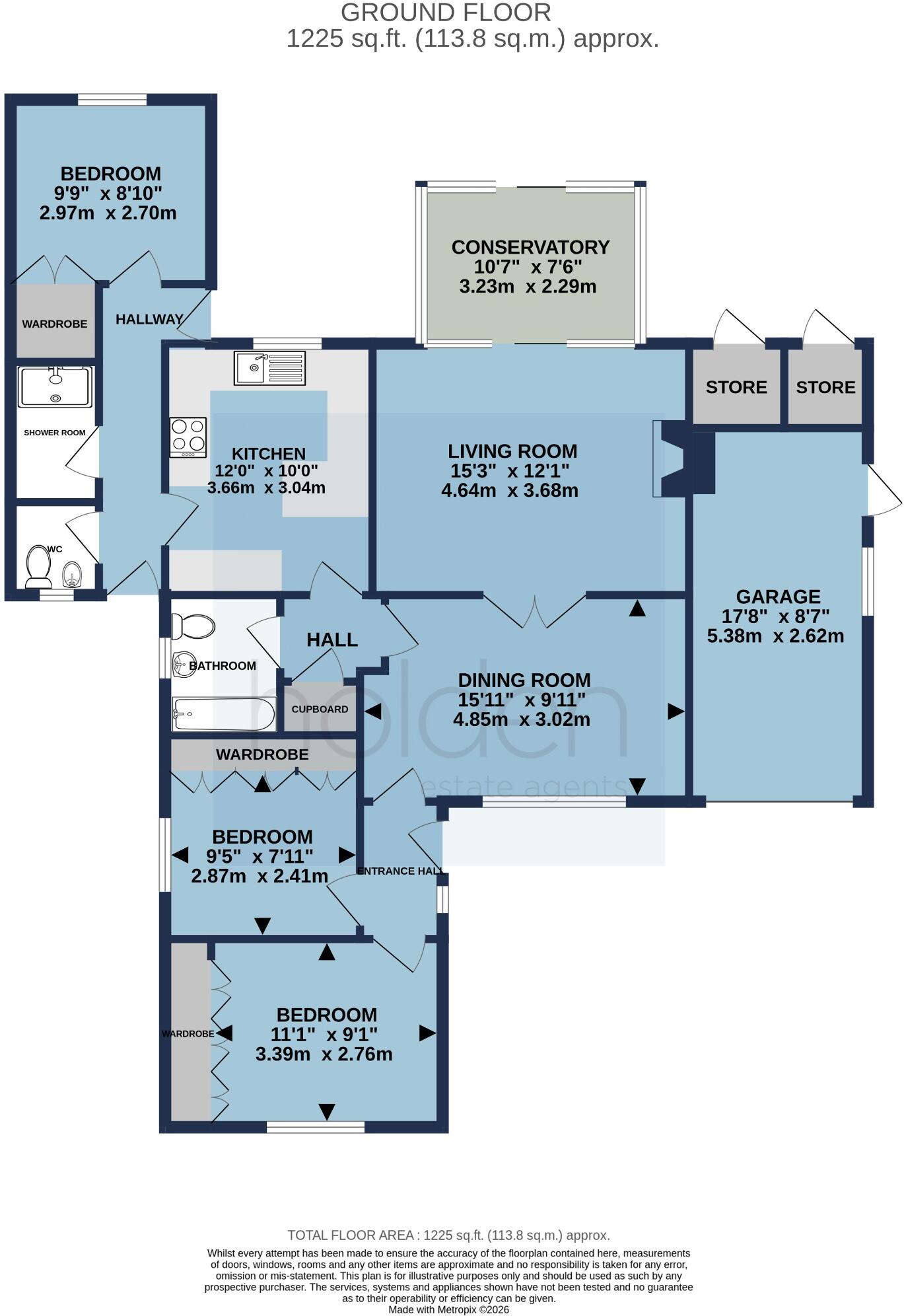 Essex Road, West Maldon, CM9 6JG floorplan