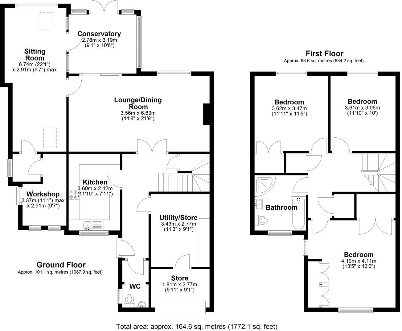 Jockey Bank, Ironbridge, Telford floorplan