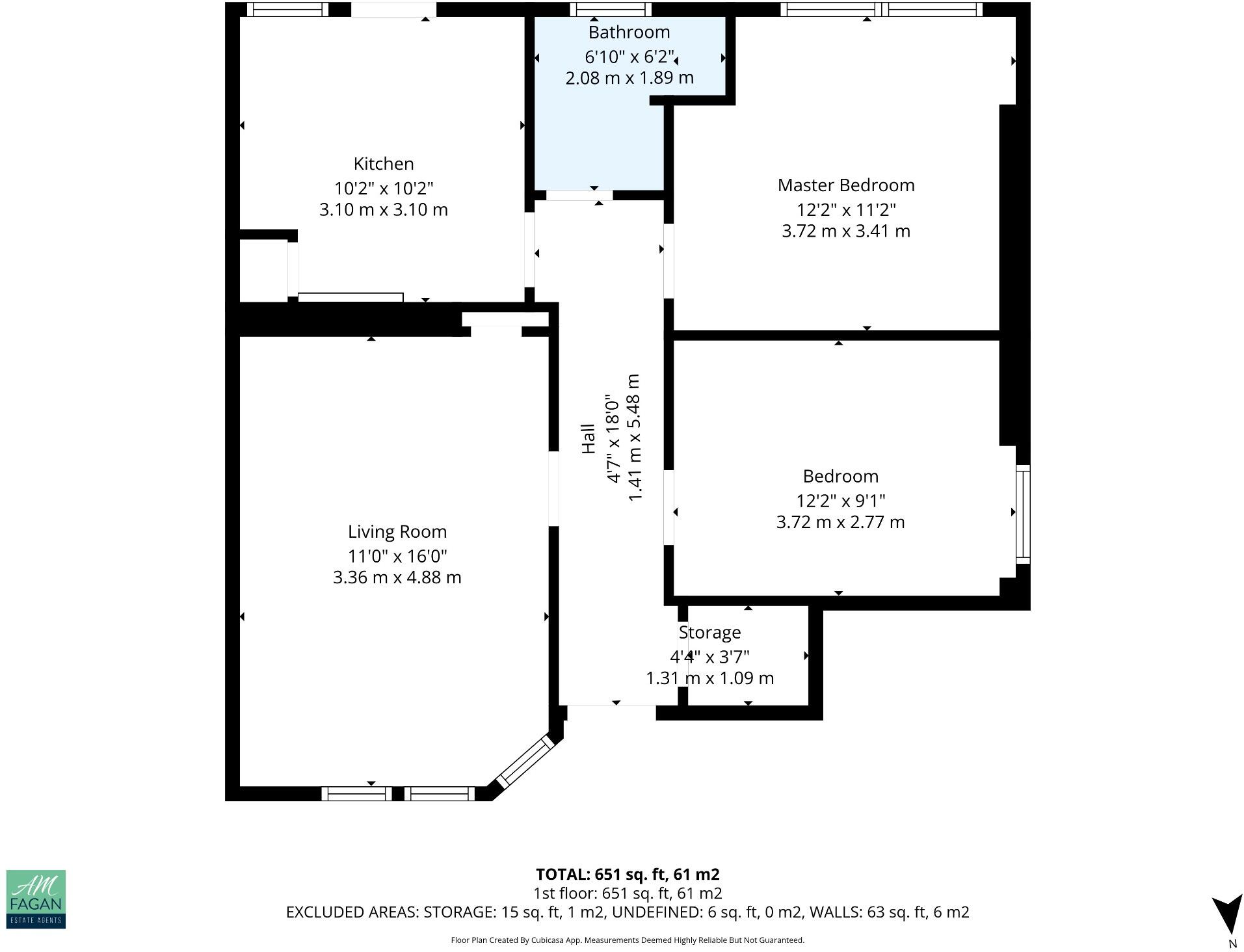 Oxford Street, Coatbridge, Lanarkshire, ML5 floorplan